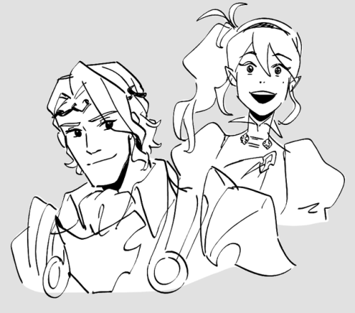 Xander and Corrin!! &lt;333Thinking about these two just makes me so emotional&hellip;. I lo