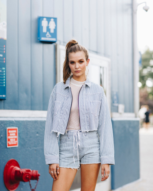 Josephine Skriver | New York Fashion Week, Spring/Summer 2019.Photographed by Claire Guillon.