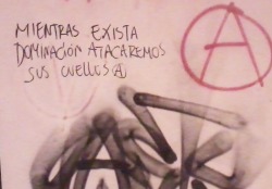 quenospaso-cabros:  Mientras exista dominación atacaremos sus cuellos! Ⓐ