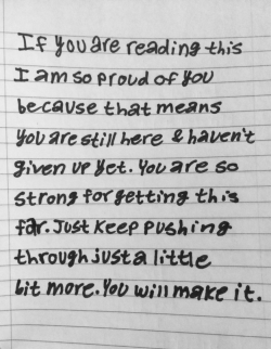 boys-and-suicide:  Keep holding on it will be worth it I promise. 