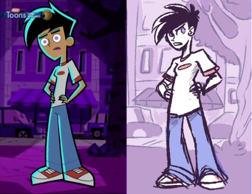 shubbabang:i got excited about danny phantom again and told people to give me screenshots to redraw 