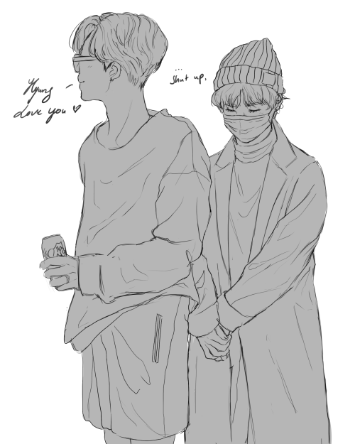Hand drawn Korean bevarages  This was supposed to be a fully rendered Sope scene, but I came to