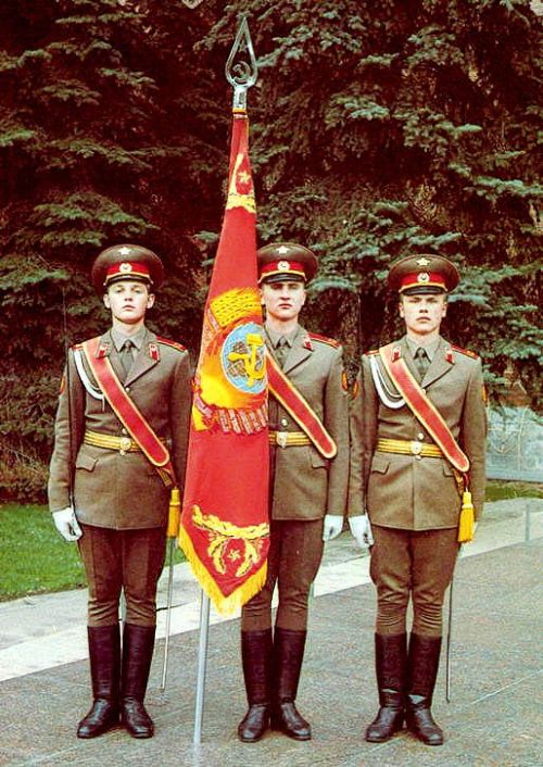 soviet honour guard