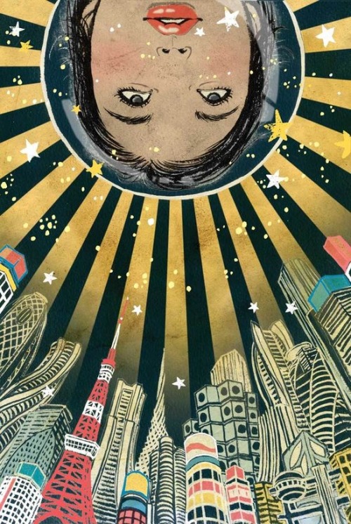 kitschgirl65:The Future is Japanese book cover by Yuko Shimizu 