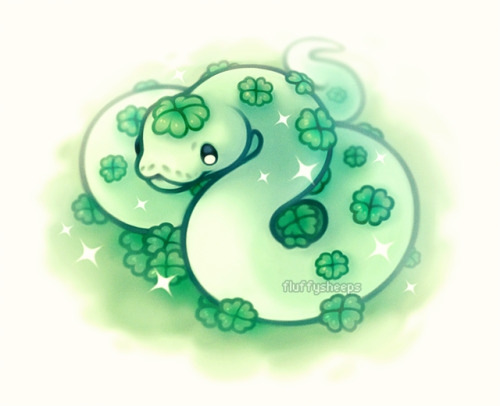 fluffysheeps:  You have been visited by the lucky noodle! How blessed!! 🐍🍀