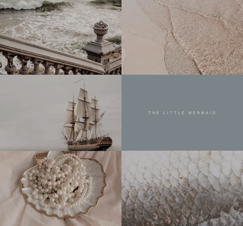 caravggio: fairytale aesthetic  ⇀ the  little  mermaid  “there is a w