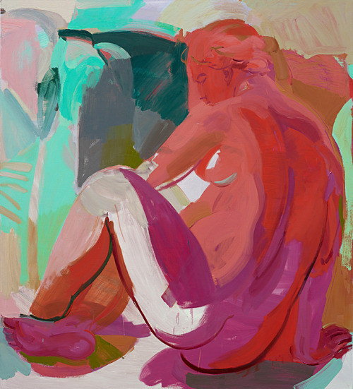 tndra:Sarah AwadUntitled (Seated Woman VI), 2013 Oil on canvas