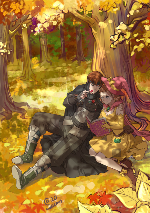  Commission of Gaius and OC from Fire Emblem Awakening 