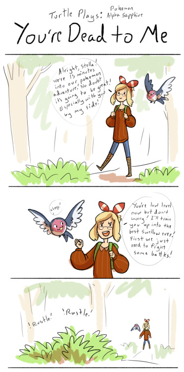 anna-earley: True story about the first 15 minutes of my play through Alpha Sapphire.