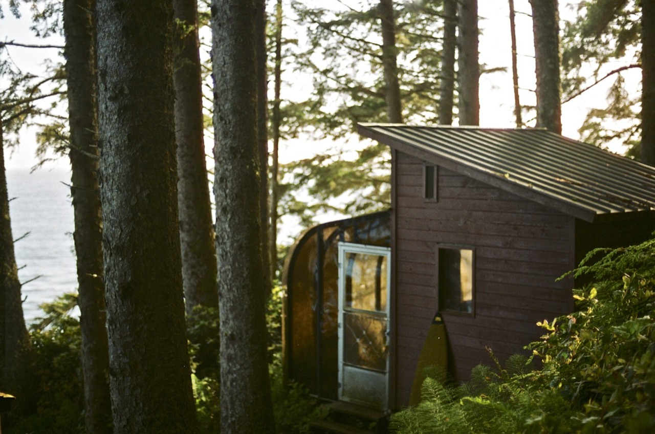 cabinporn:  Surf shelter on Vancouver Island, Canada. Contributed by Tristan Thomas.