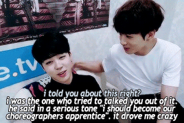 Jungkook And Jimin About Their Trainee Days