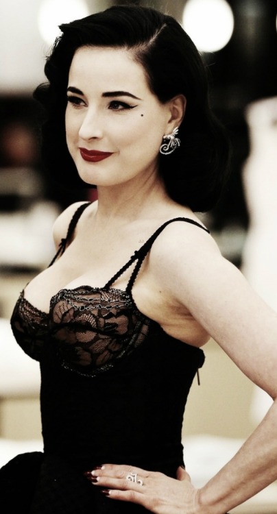 The ever beautiful Dita Von Tease