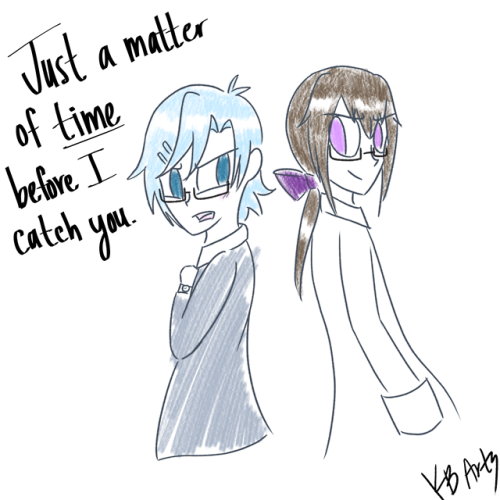 Day one of the Hatoful Boyfriend ship week, hosted by @hatofulshipweekToday’s theme is Time, and Yuu