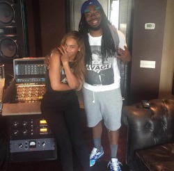 lovebaddiebey:  Beyoncé and D.R.A.M. in