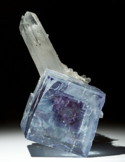 libutron:  Fluorite with Quartz | ©Stan