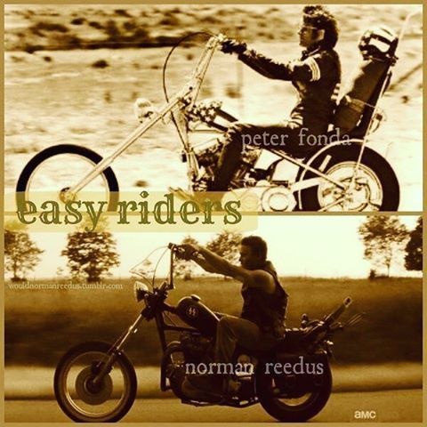 wouldnormanreedus: Motorcycle Monday - Easy Riders RIP Peter Fonda