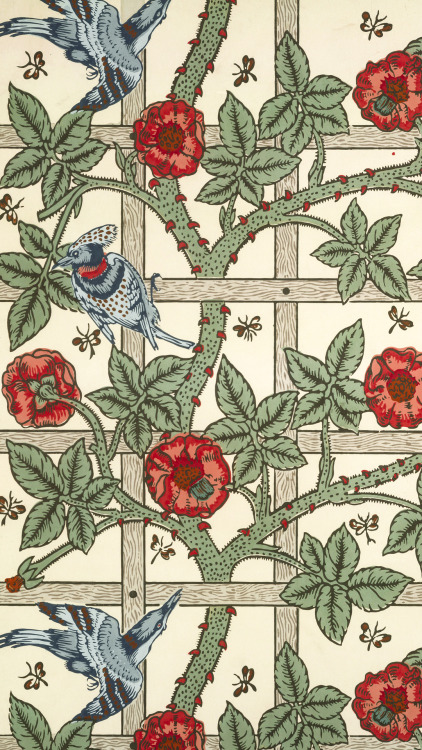 mysteriousartcentury:William Morris Wallpapers