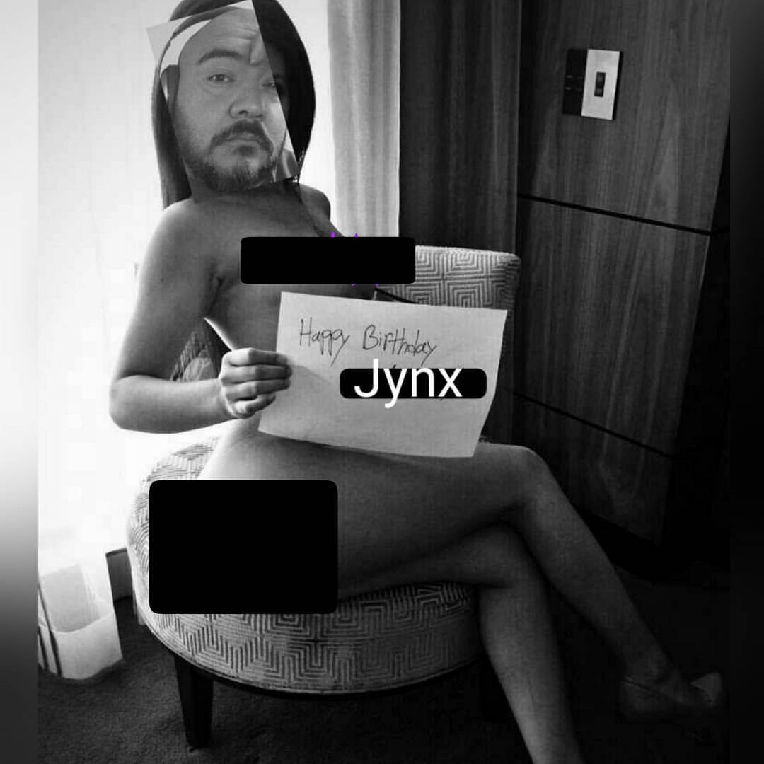Since @jynxiemazie always sends me nude pics on my birthday, I&rsquo;m returning