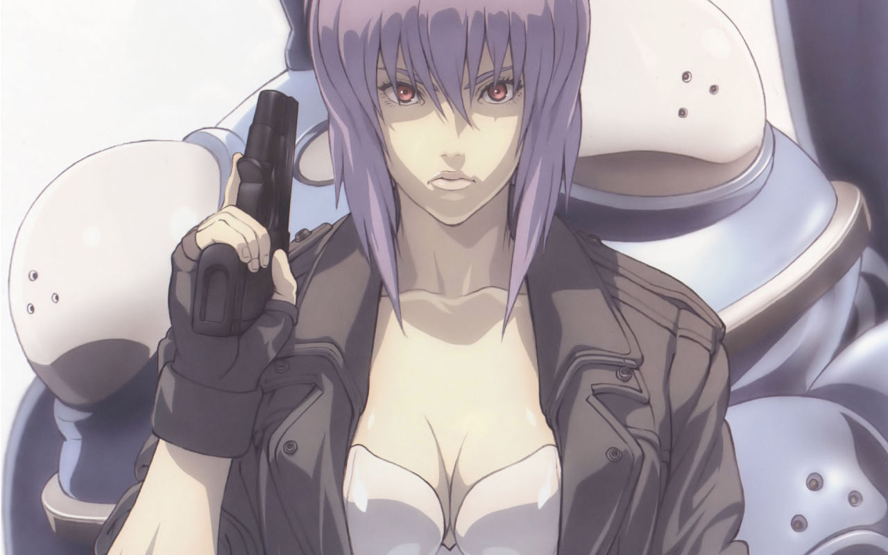 maille-man:  Motoko Kusanagi AKA The Major is one of the most badass women in my