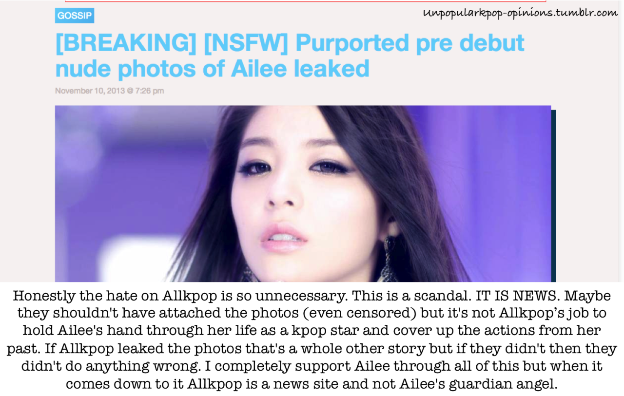 Ailee nude photos