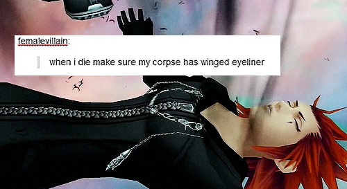 itsraininginsidemyheart:  Kingdom Hearts + Tumblr posts (II). 