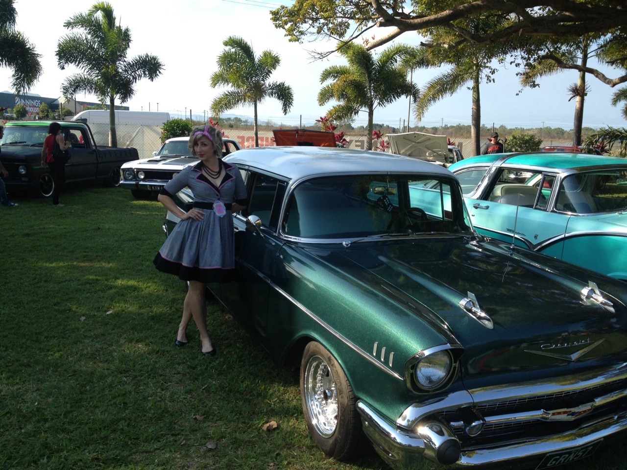 So off to the Rock'n Rods Festival the other weekend. My wife entered into the Retro