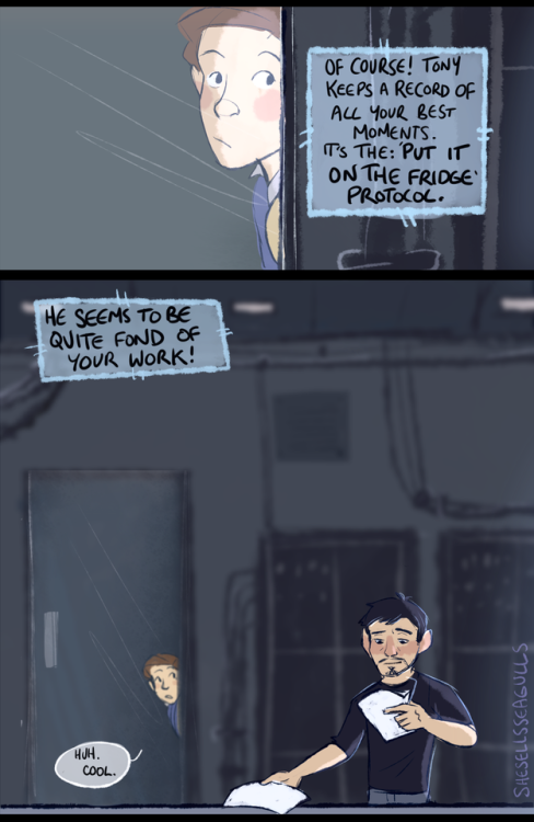 tonystark5ever: shesellsseagulls: They are in the father/son zone and it’s embarrassing that t