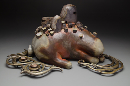 hifructosemag:Opening June 25th, Archimedes Gallery will be showing 25 new wood fired ceramic & 