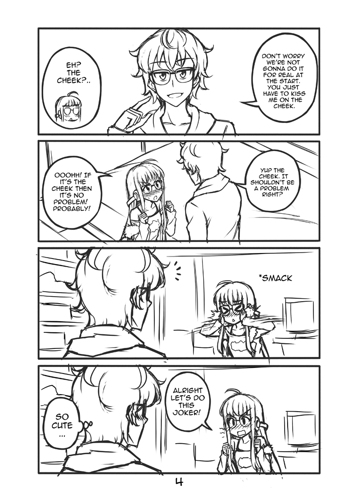 peachartworks-blog:Short persona 5 futaba comic.  :P  I love futaba so much lol