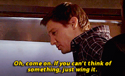 waywardspysassins:  clint and sam compliment each other on their hotness and then
