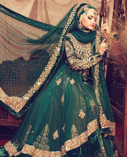 hijab-wearitright: Indian bride.