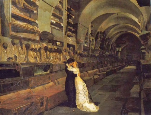 Calcedonio Reina - Love and Death (1881)