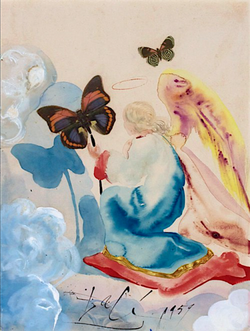 “Easter Angel” Salvador Dali 1959