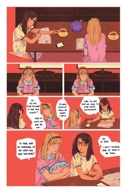 warmbloodcomic: 8. Break Page 175 Illustrated by Arielle Estrella (Twitter, Tumblr) Written by Josh 