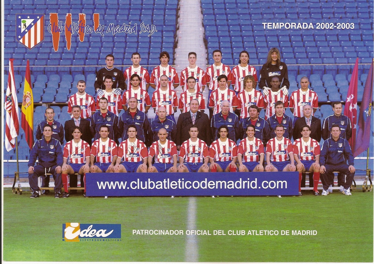 Atlético Madrid 2002/03.