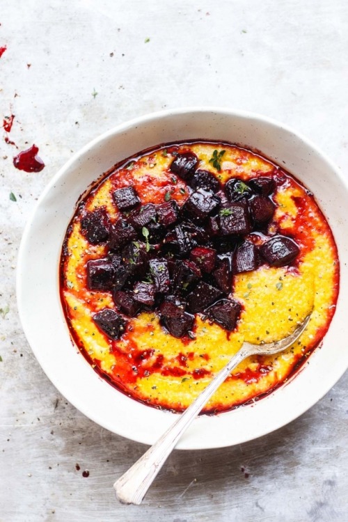 Vegan Creamy Polenta Round UpVegan Creamy Polenta & Red Wine Mushrooms (GF)Creamy Polenta With S