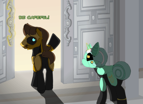 ask-omegacoder:  Drama bomb!We Repair Ponies #139  GASP! =O