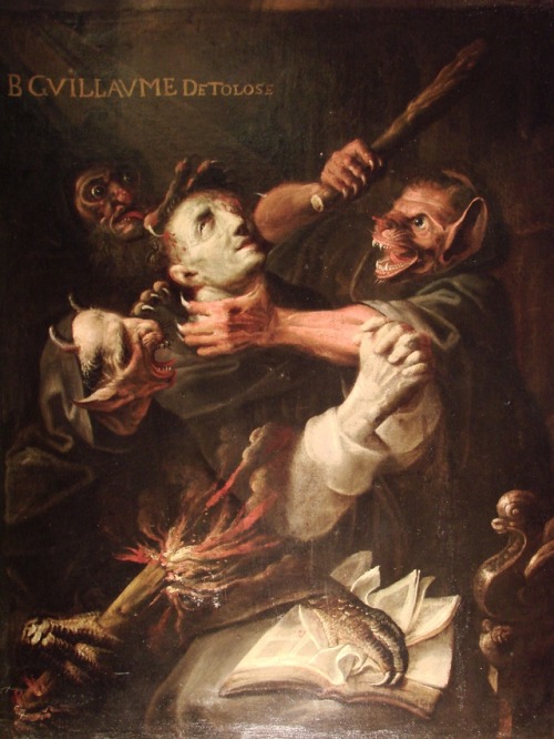 Ambroise Frédeau, The Blessed Guillaume de Toulouse Tormented by Demons ( 1657 )