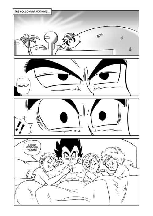 A Brief Affair - Pgs 25-29Ultra “sex” Instinct!Honestly it wasn’t supposed to be anything related to “Ultra Instinct”. When I written the outline for the story months ago, it was just Vegeta in “uber sex god” mode. XD