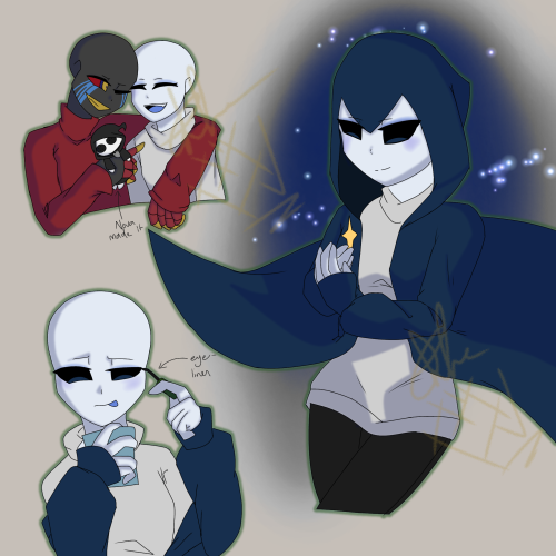 Reaper sans by Ereibia_Void on Sketchers United