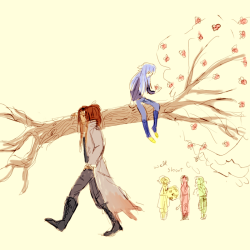 weenie-kun:thinks about that one post where everyone brings aob flowers ending with mink bringing a fully blossoming treetake ya boy home son