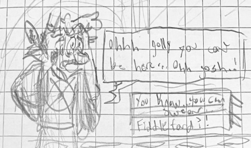 The Three Different Ending To The Fiddleford Minigame Storyboards In Our Dating Sim LAWS OF ATTRACTION