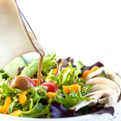 This is an old family recipe for creamy balsamic dressing. We just love this healthy gluten free dre