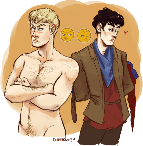 deheerkonijn:sirmalory said:Wait no I have a better one: Arthur as A4 and Merlin as A2 (or vice vers