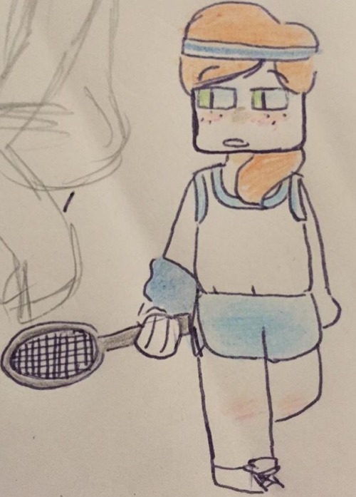 Tennis Alex doodles