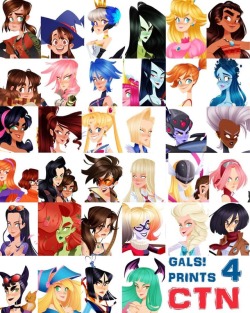 GALS! UPDATE! These are the 34 ladies I selected!