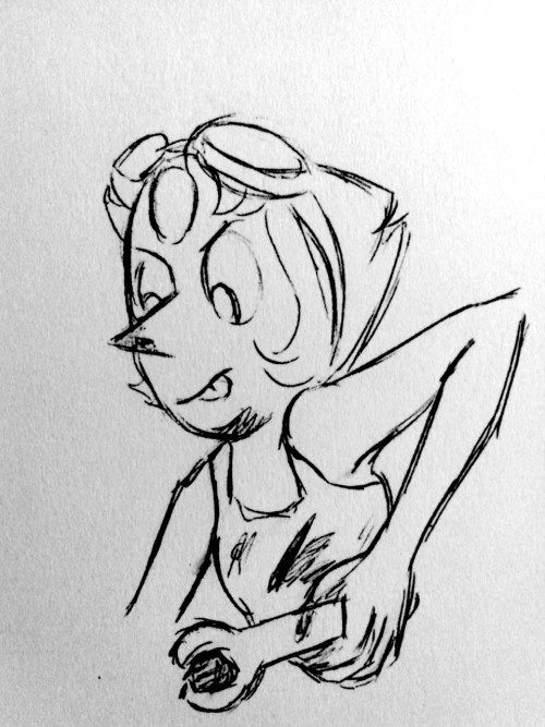 spacebirdnerdd:  I love Pearl so much. I like to think about mechanic!Pearl quite a lot. 