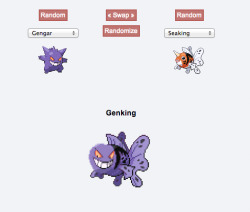 Shortlifelongart:  Genking The Demon Fish Pokemon Nobody Knows Where Genking Come