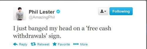 the-whale-incident:  ninewsh:  someone once asked me why i like phil lester so much…  only. phil. 