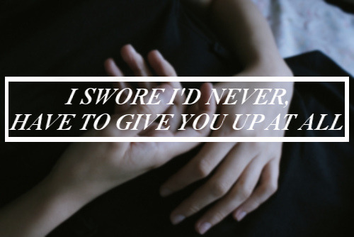 sleeping-mermaiid:  Don’t Say // This Wild Life